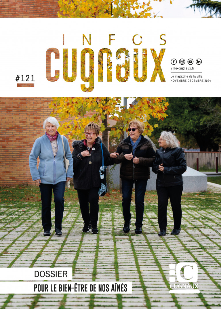 Couverture_Infos-Cugnaux #121_Novembre-décembre 2024